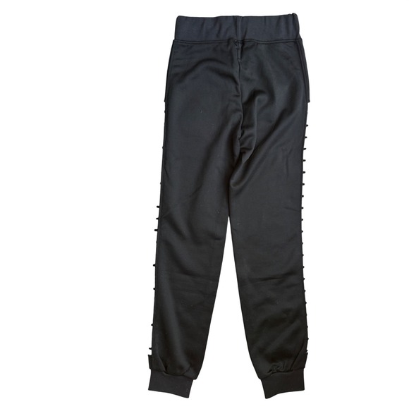 Eleventy black high waisted sweatpants NEW small - Picture 5 of 12